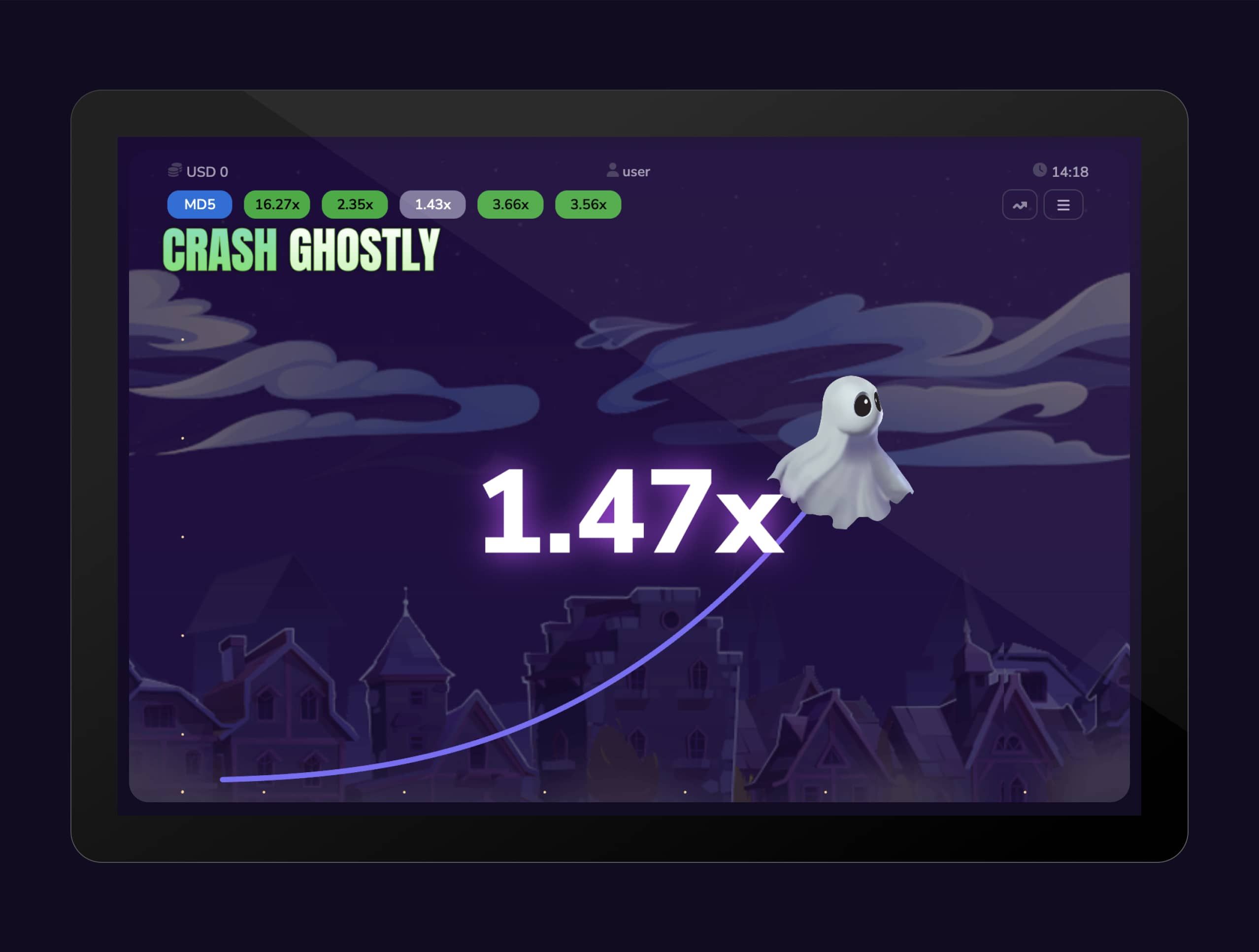 Crash Ghostly - Overview Gameplay Image