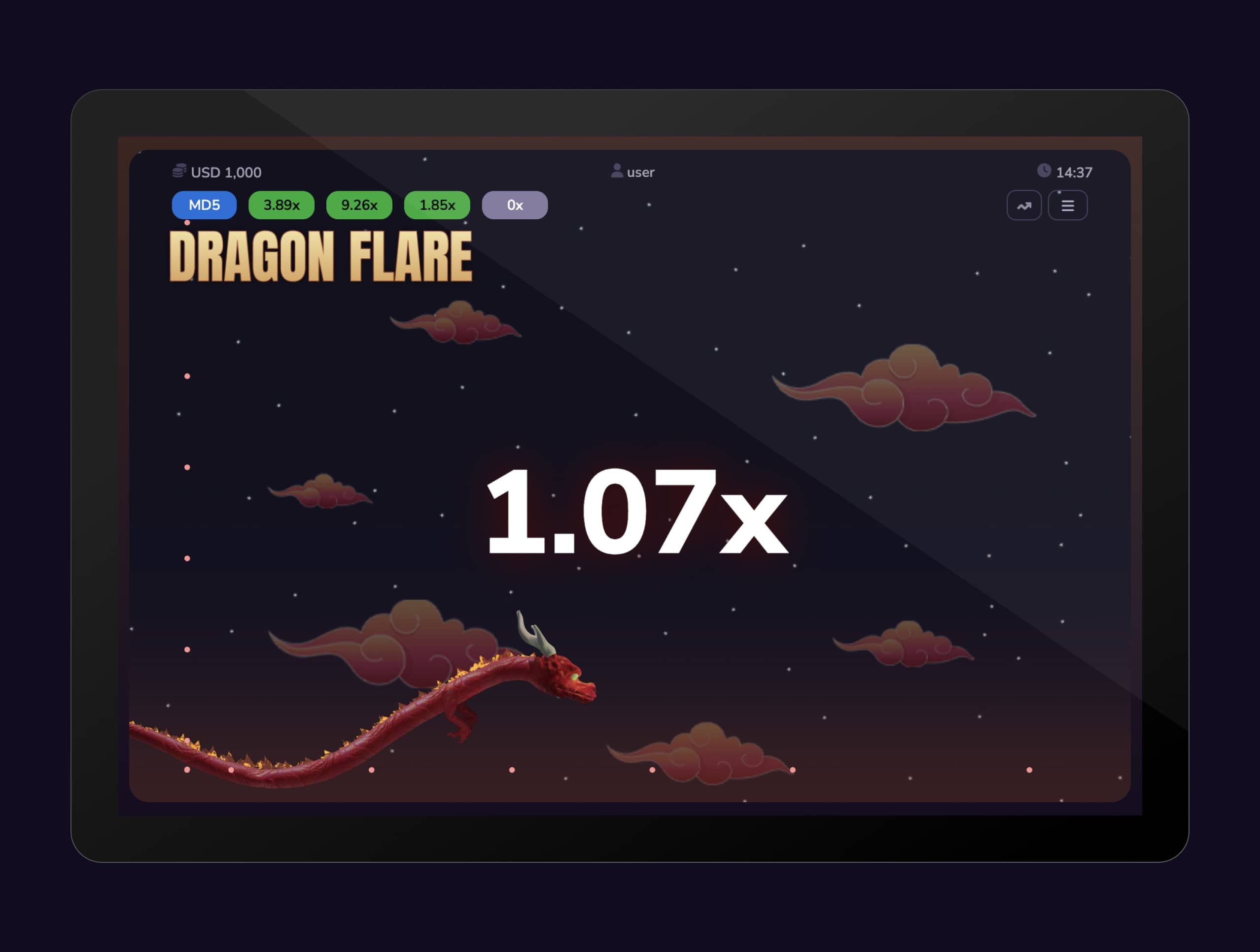 Dragon Flare - Overview Gameplay Image